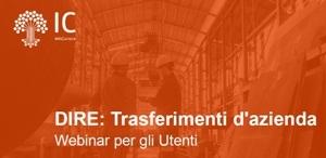 Webinar su DIRE 2021